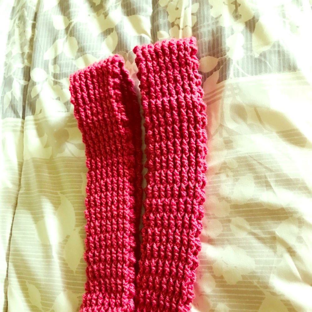 Crocheted Scarf perfect for cold weather